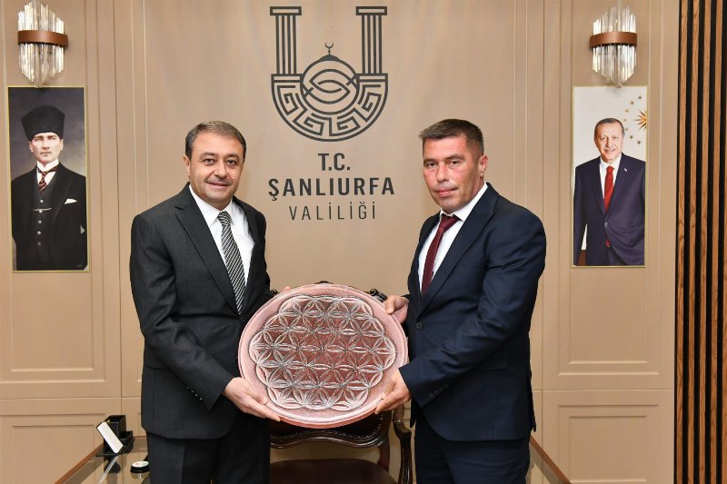 Şanlıurfa Valimiz Sayın Hasan Şıldak ziyaretimiz
