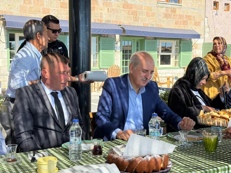 Türkiye büyük millet meclis başkanımız sayın Numan kurtulmuş un köyümüz ziyareti