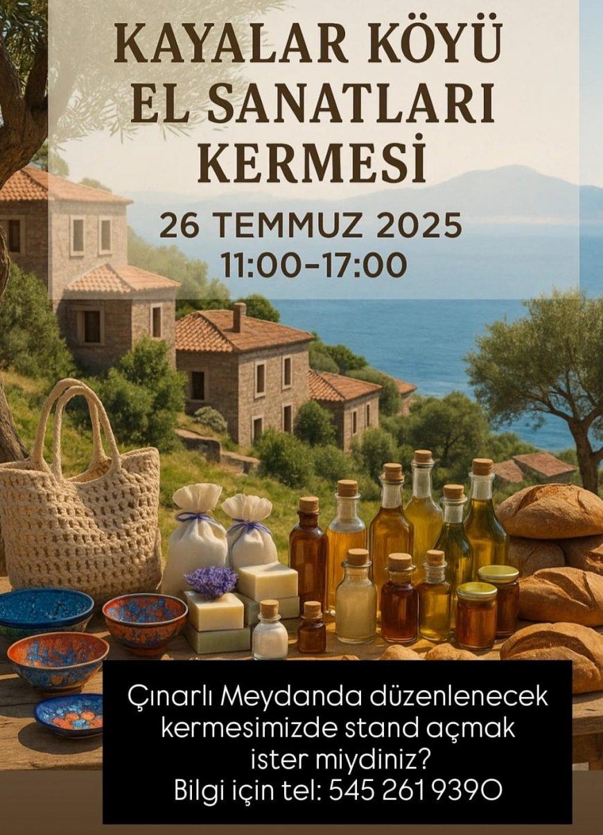Kayalar Köyü El Sanatları Kermesi