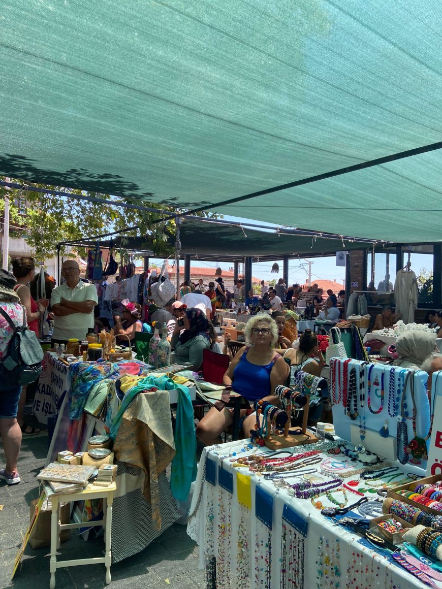 Kayalar Köyü El Sanatları Kermesi Renkli Görüntülere Sahne Oldu