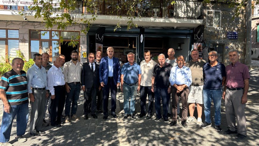 Meclis Başkanı Numan Kurtulmuş'tan Kayalar Köyü'ne Ziyaret